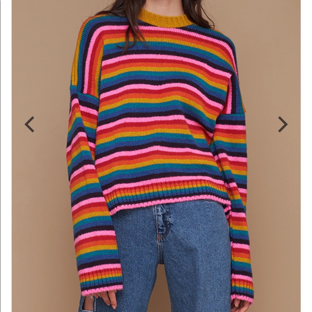 The Ragged Priest Rainbow Sweater